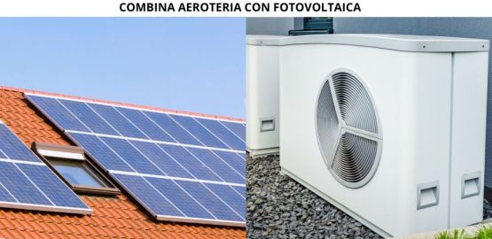 Combina tu aerotermia con placas solares